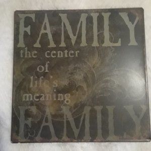 Family sign